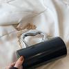 Contemporary Acrylic Cylinder Handbag Perfect for ShoppingTraveling and Dating