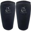 AZLIV Knee Sleeves for Strength and Gym 7mm PRO Specifications PRO, Training, Squats, Use, (Gunmetal, XL)