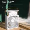 Portable USB Charging Air Conditioner Fan with Humidification for Dorms and Outdoor Use