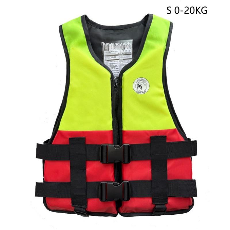 

Thickened Oxford Cloth Life Jacket Water Sports Safety Vests For Adult Kid Swimming Kayaking Boat Outdoor Swim Safety Cloth