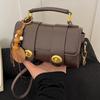 High End and Versatile Small Square Bag with Niche Design, Single Shoulder Crossbody Handbag for Women