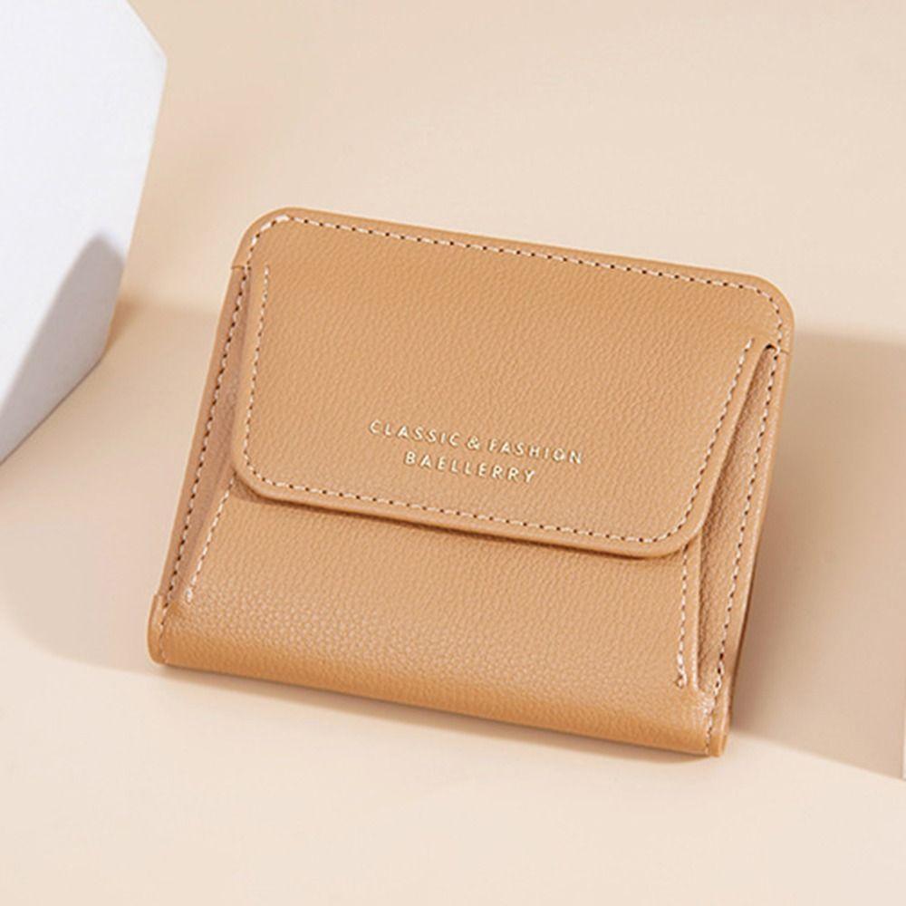 Elegant Women Short Wallet Large Capacity Bank/ID/Credit Card Bag Brand Female Purses  Evening Out
