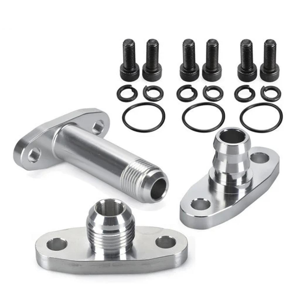 For Garrett T3 T4 GT28 GT30 GT35 T25 An10 2" 51 Turbo Oil Return Drain Return Flange Adapter Electric Turbo Process Leakproof