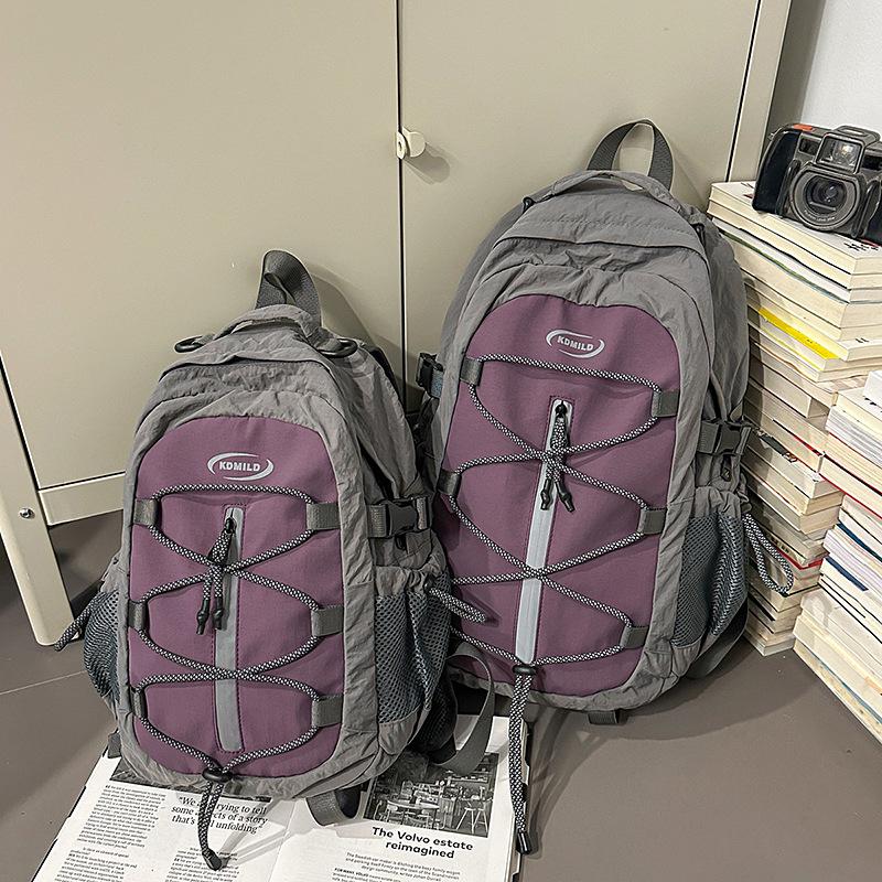 

Великий місткий рюкзак для походів на природі: Чоловіча та жіноча сумка для ноутбука, школи та поїздок