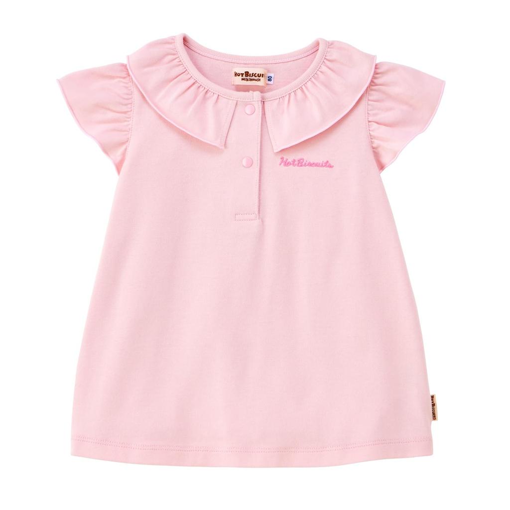 House Hot for boys and [Miki Biscuits] Short-sleeved T-shirt girls, baby, kids, children's clothing, pink, 100cm, 72-5202-143