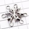 20Pcs Stainless Steel Curtain Clips With Hook Sturdy And Durable Window Curtain Hook Clips Home Window Curtain Decor Accessories