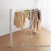 Telescopic Folding Clothes Rack for Indoor & Outdoor Use