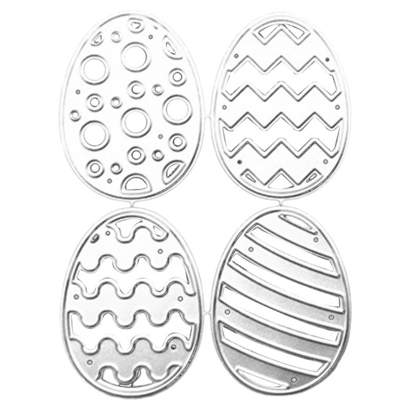 

Пасхальное яйцо Металлические штампы Ручная работа DIY Скрапбукинг Материалы для тиснения для Детей Мальчиков Девочек