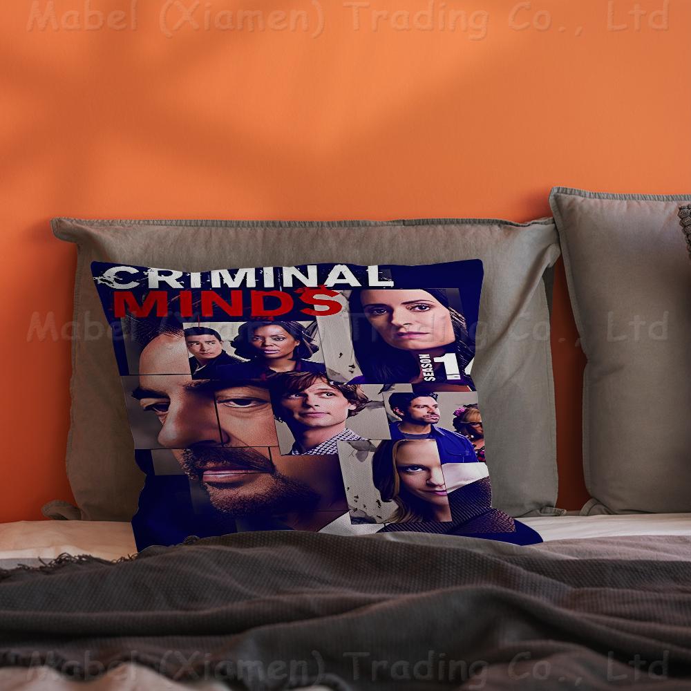 

TV Series Criminal Minds Personalized picture text home decorative pillows Household Gifts xcm 40x40 cm
