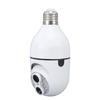 Dual Lens Security Camera WiFi 360 Degree Panoramic Al Human Tracking Light Bulb Camera 110‑240V