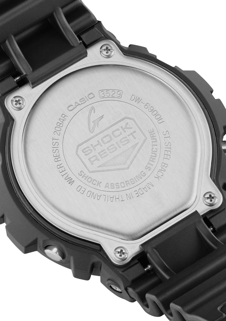 Watch Black [Casio] G-Shock [] DW-6900U-1JF Men's