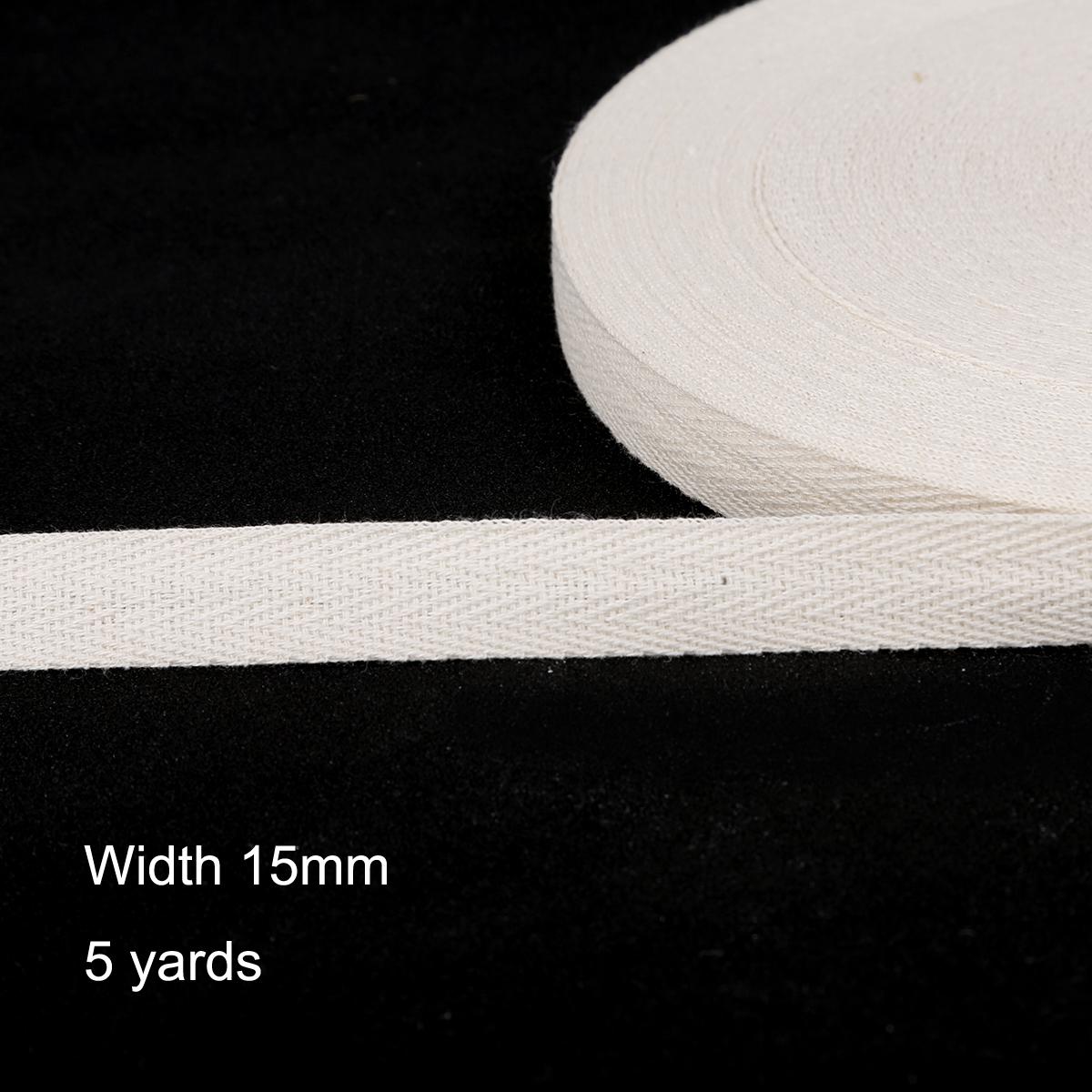 

5 ярдов/лот, лента из 100% хлопка, лента ручной работы с косточкой, свадебные рождественские украшения, ткань для шитья 15mm кремовый