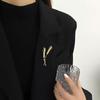 Brooches Heart-Shaped Pearl Pins Various Suit Accessories Memorial Brooches