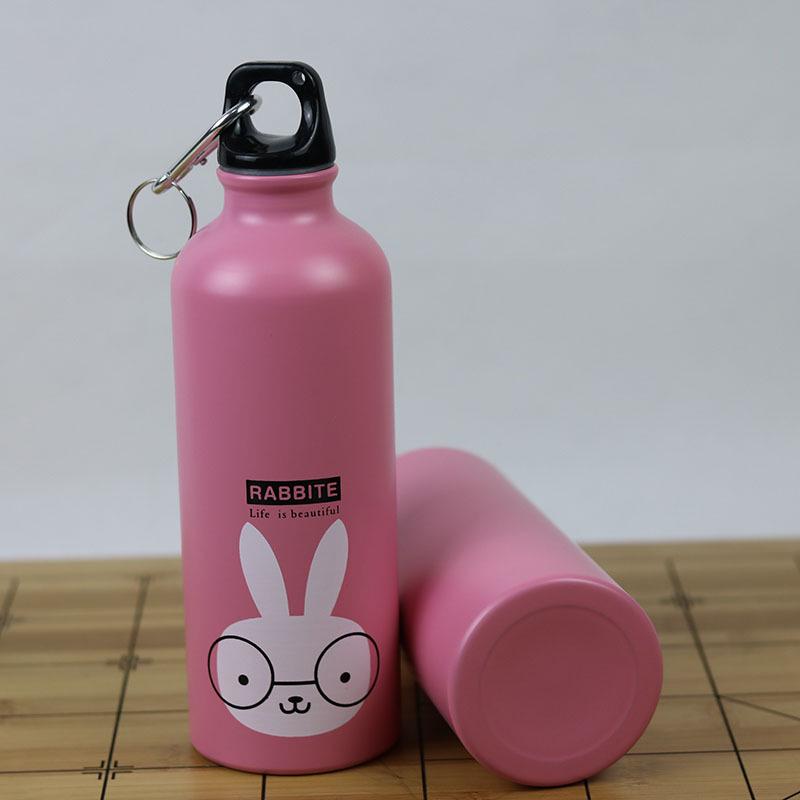 Aluminum Wide Mouth Sports & Camping Water Bottle - Paintable, Outdoor Portable Cycling Cup