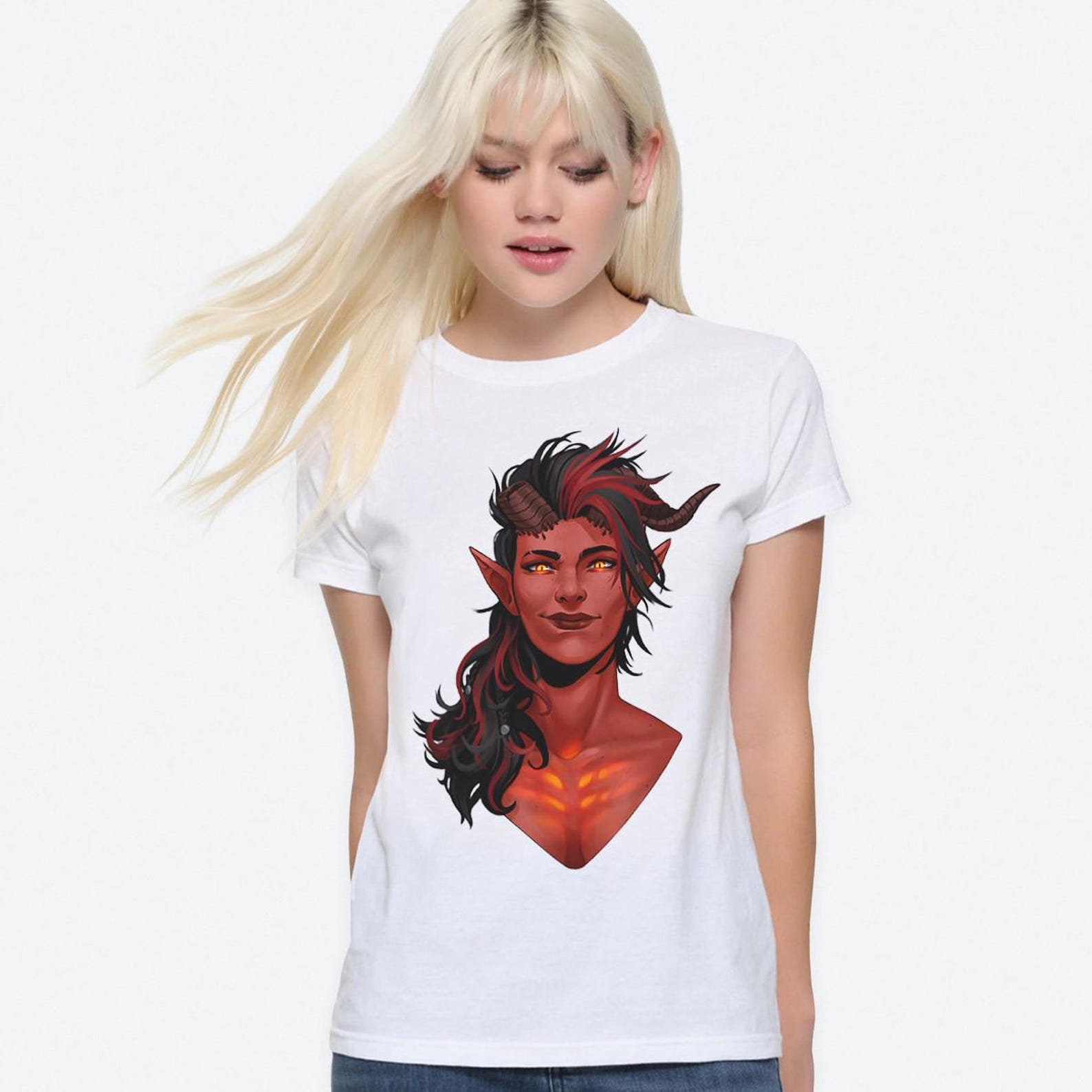 Футболка Karlach из Baldur s Gate, мужские и женские размеры (BLD-431631) 3XL