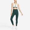 Nike Dri-Fit Medium Support Zip Front Padded Sports Bra Women Underwear Summit-White FQ0696-121