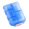 10 Compartments Travel Pill Organizer Pocket Portable Pill Storage Box Case Daily Pill Container or Purse Fish Oil Medicine