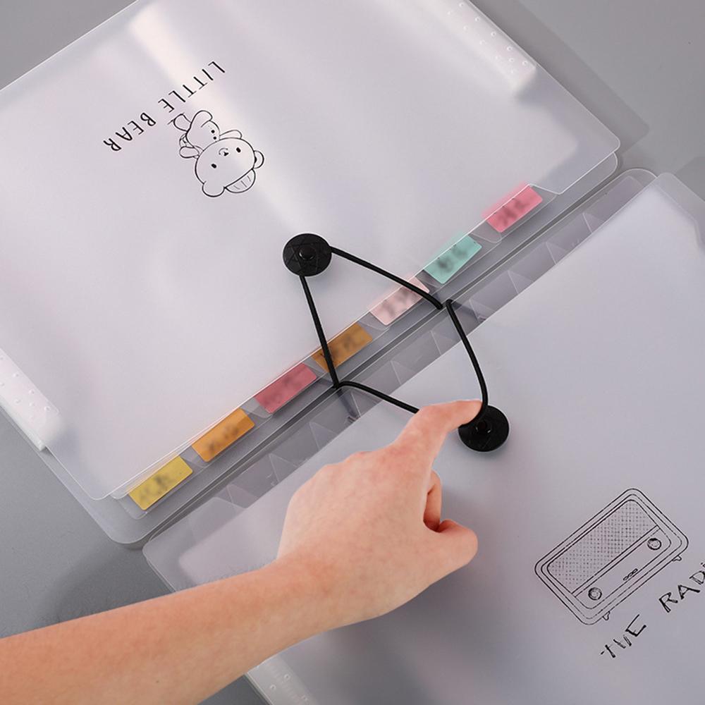 Organ Bag With 8 Compartments, Test Paper Bag, Multi-Layer Folder, Folder, Stationery Storage Supplies