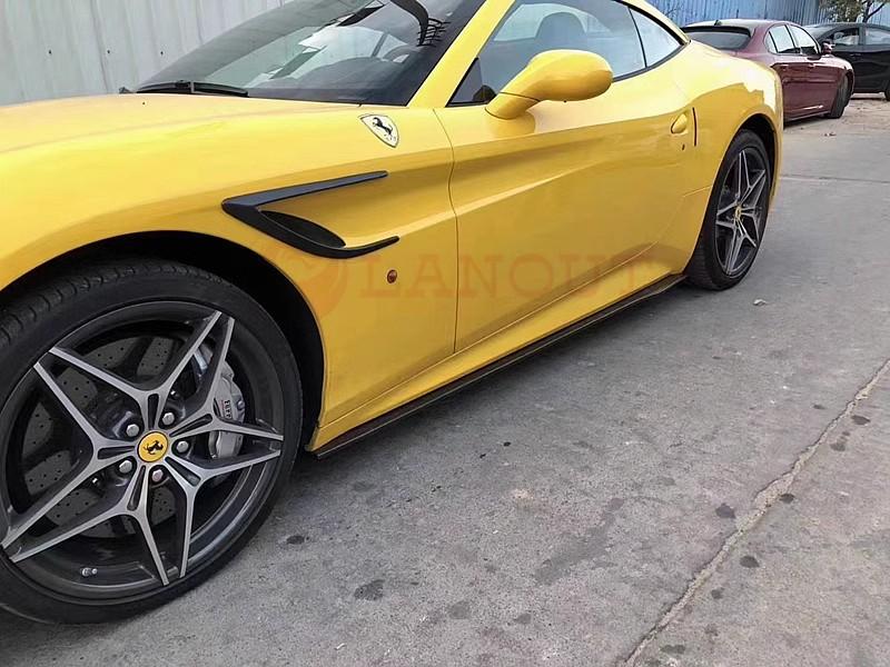 Carbon Fiber Side Skirts For Ferrari California T 2015-2017 TH6