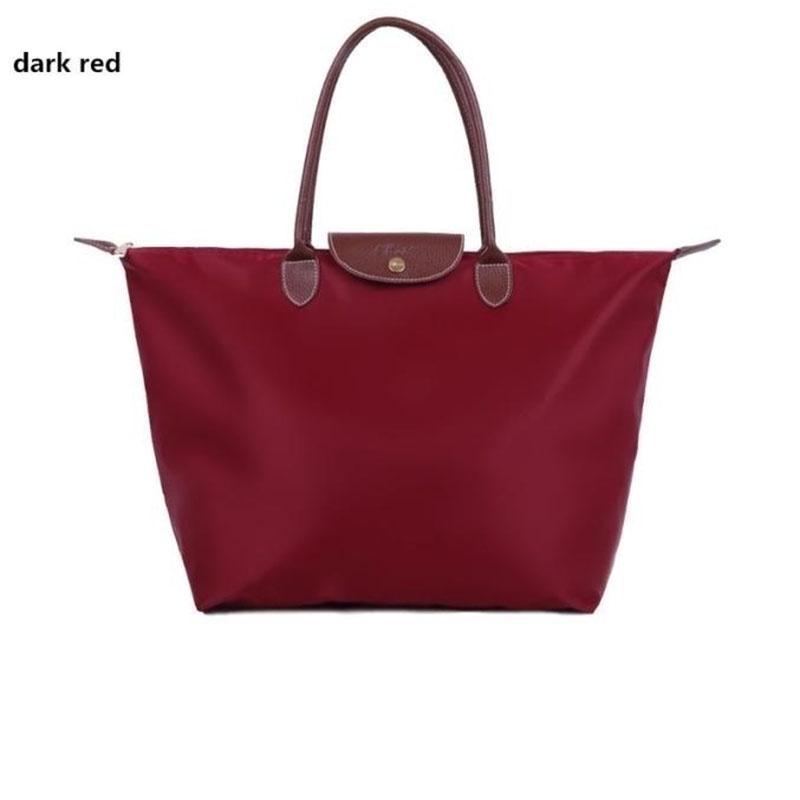 Elegant Fashion Folding Nylon Dumpling Shape Bag Handbag Tote For Stylish Women