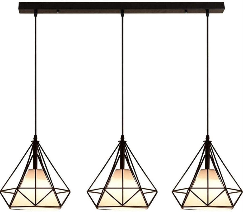 JOYINLED Vintage Style Ceiling Light Retro Fashionable Pendant Lighting 3-Perfect for Island Living Room Dining Room Bedroom