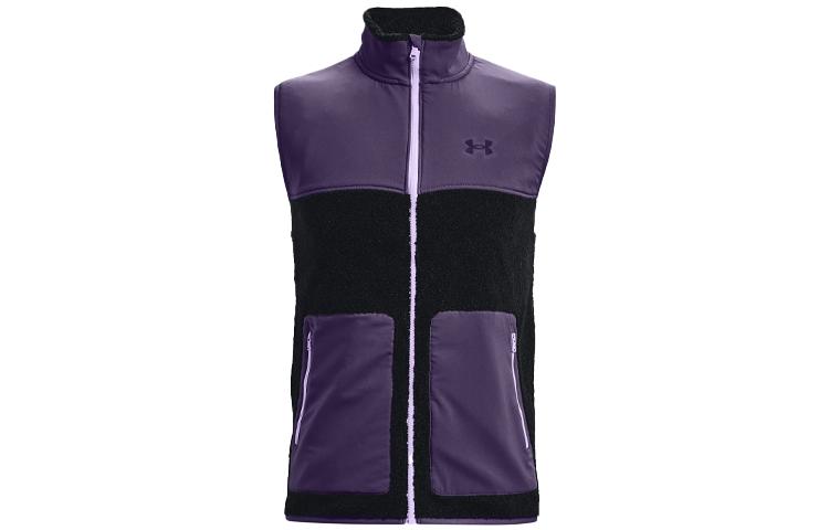 Under Armour Vests Men s Purple Stand Collar Moderate Other 1366285-001 XL