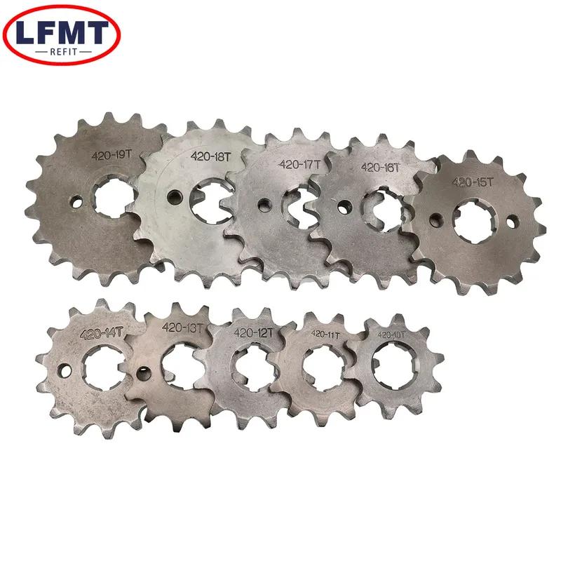 420# 17mm 10 11 12 13 14 15 16 17 18 19 20 T Front Engine Sprocket For Honda Lifan ZongShen YCF ATV Quad Dirt Pit bike Buggy