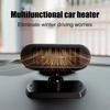 12V Portable Car Heater Cooler Fan Mini Air Conditioner Dual Function Electric Windshield Defroster Demister Vehicle