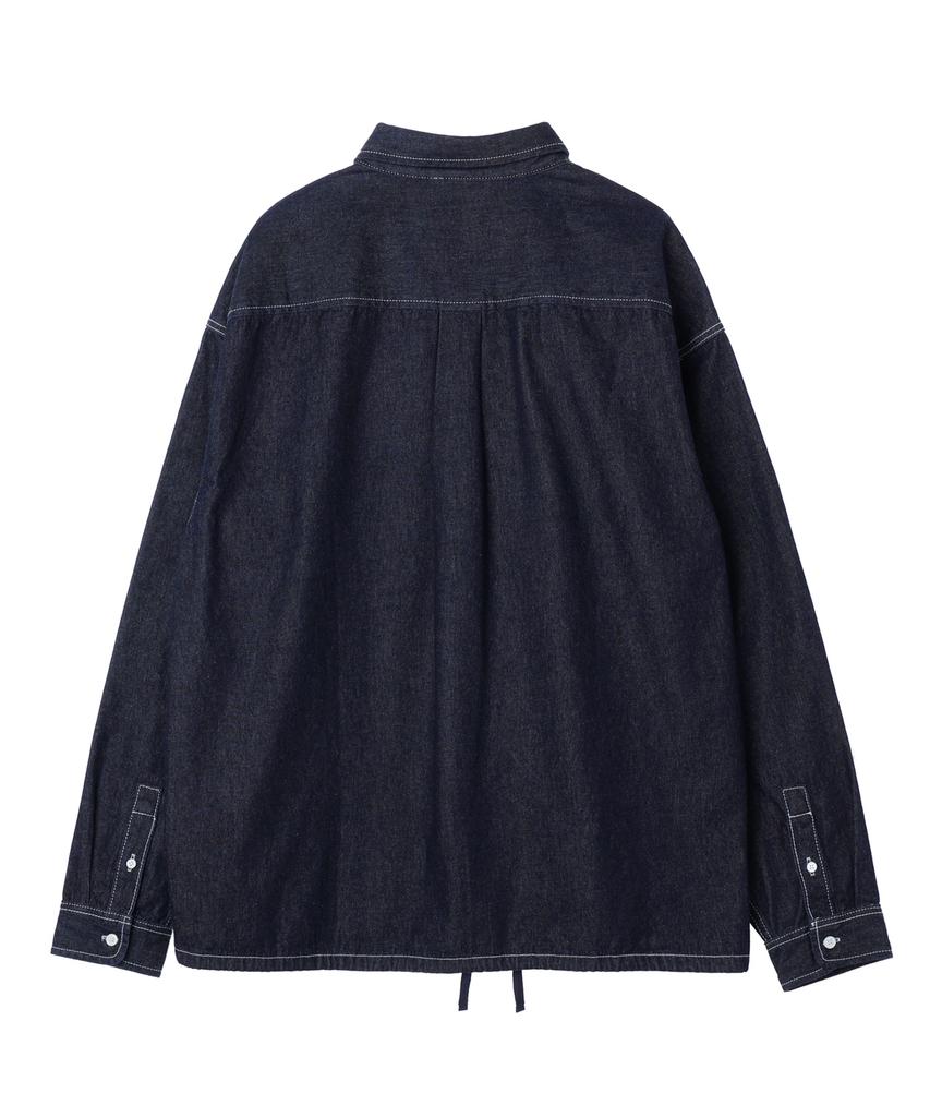 COMONINOZ String Denim Shirt [3 Color]