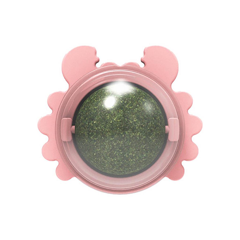 Catnip Wall Balls, Toys For Cats, Catnip, Wall Roller For Cats, Teeth Cleaning, Naturally Rotating For Indoor Use