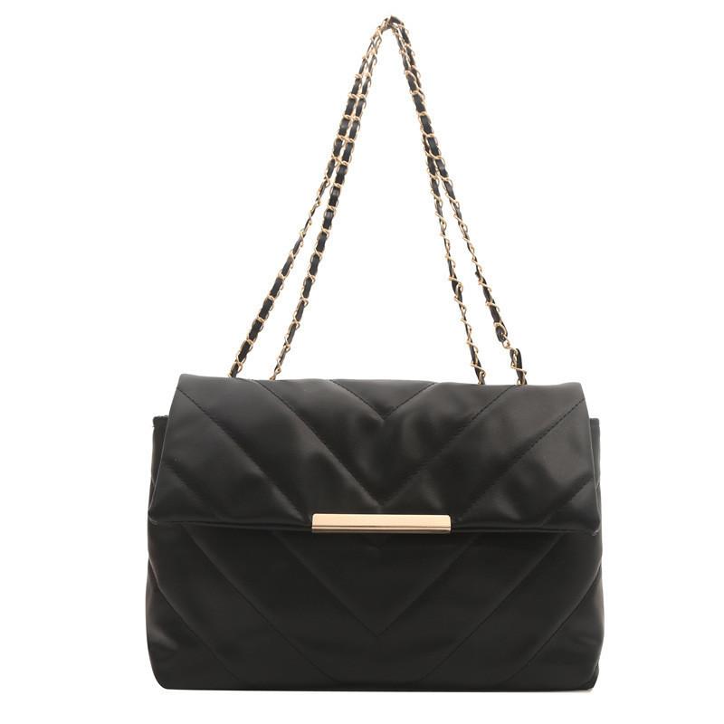 Chic And Trendy Pu Crossbody Bag With Neat Stitching Summer 2024 Casual Tote Bag