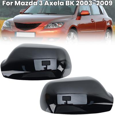 Rearview Mirror Cover Cap Housing Shell For Mazda 3 Axela BK 2003 2004 2005 2006 2007-2009 Side Mirror Cover Cap Car Accessories