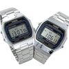 Casio A164WA-1QJH Pair Watches for Men and Women, Digital Date and Calendar, Cheap Casio Watches [Official Japanese Product]