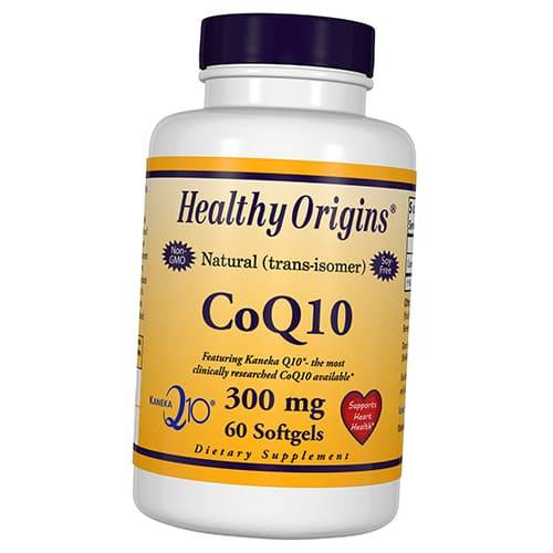 

Коензим для серця, CoQ10 300, Healthy Origins (70354021) 60softgels