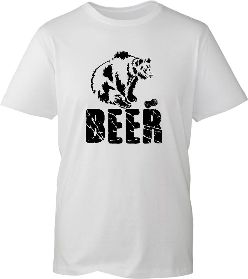 Bear Drinking Beer Funny Meme TShirt Drunk Beer Lovers Animal Lovers Gift Top