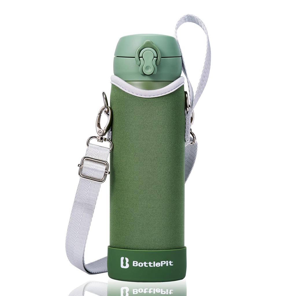 BottlePit Bottom Cover for 500ml Water Bottles No-Installation (Khaki)