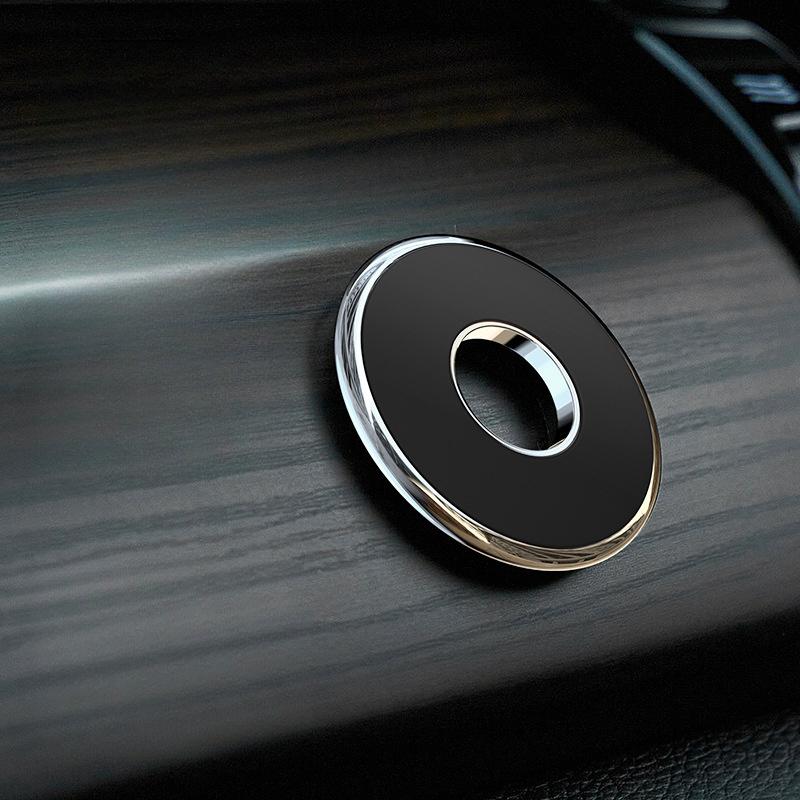 1pc Powerful Magnetic Ring Wall Mount, Magnetic Phone Mount, Car Phone Holder, Powerful Magnetic Car Base серебряный
