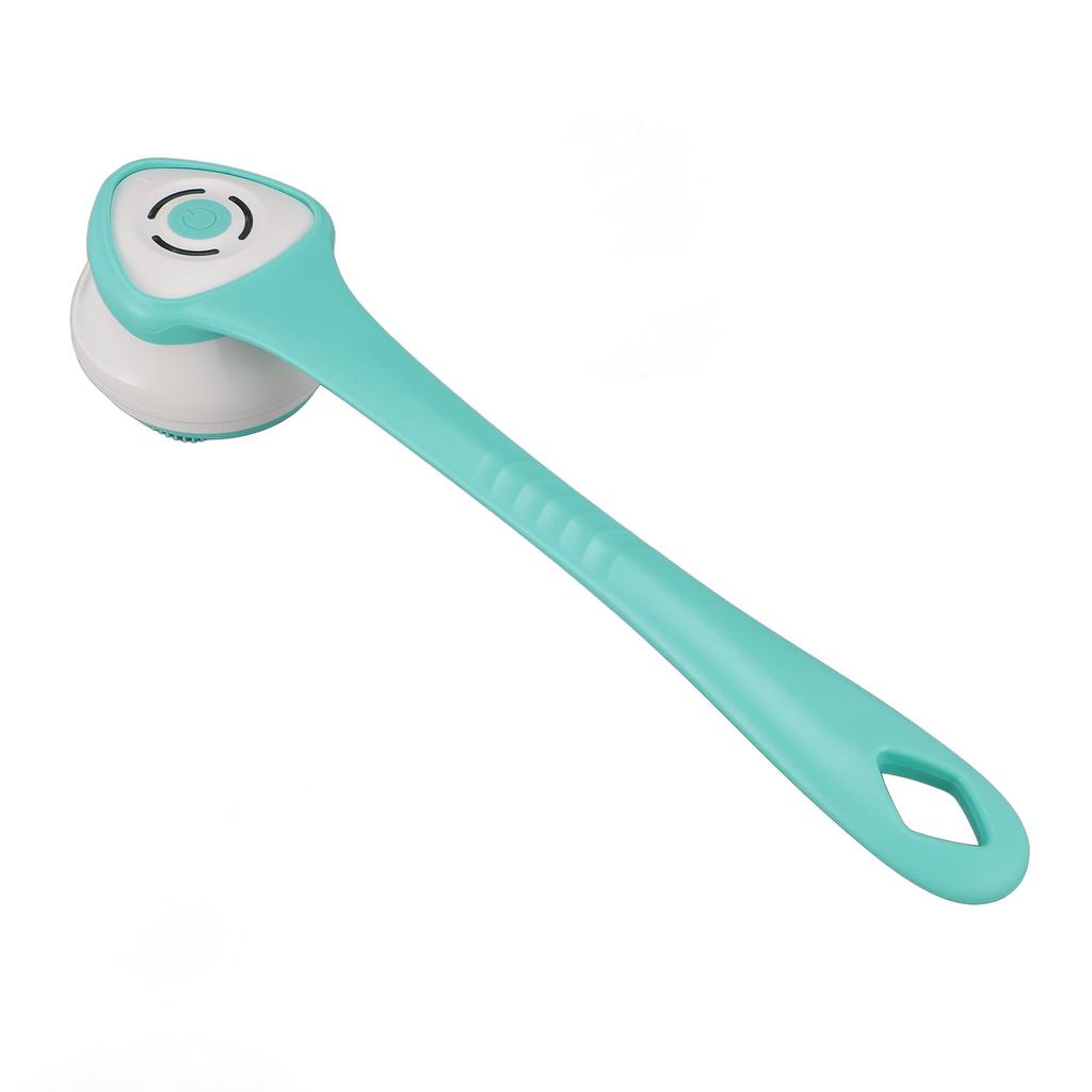 Electric Shower Brush Set Multifunctional IPX6 Water Proof   Handle Cordless Back Scrubber Automatic Body Bath Brush