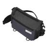 New Skechers Fabric Crossbody Bag, Shoulder Bag Regular Unisex Black Plaid All Over Print L125U035-053F