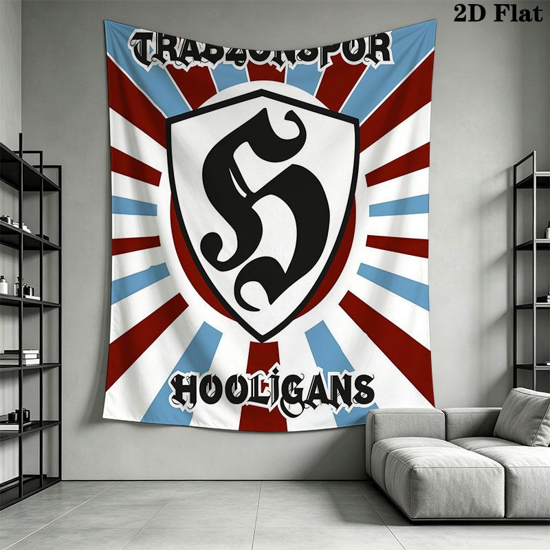 Trabzonspor club Wall Hanging Printed Fabric Blanket Decorative Tapestries for Bedroom Living Room Home Decor