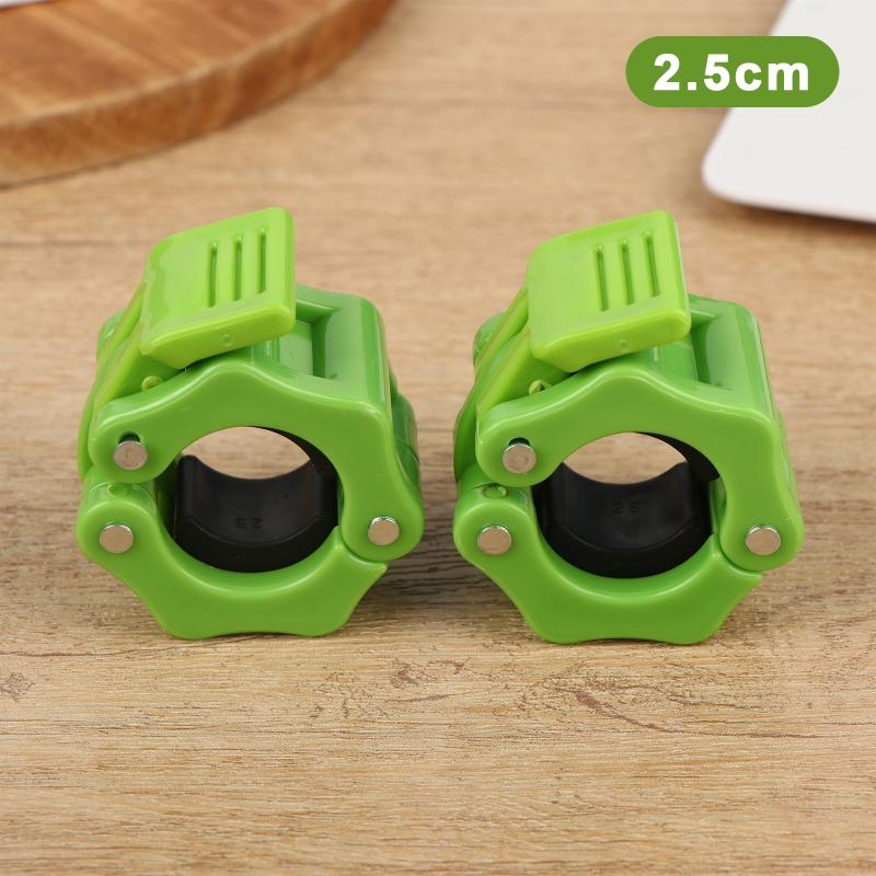 25/28Mm Heavy Duty Barbell Clips Collar Quick Release Locking Clamps Fixing Nut Clips For Weightlifting Fitness Accessories
