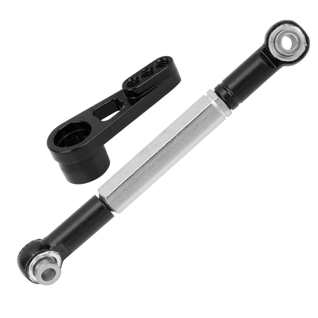 Steering Rod Link Arm Aluminum Alloy Steering Link Rod for MN86K 1Celsius12 RC Car