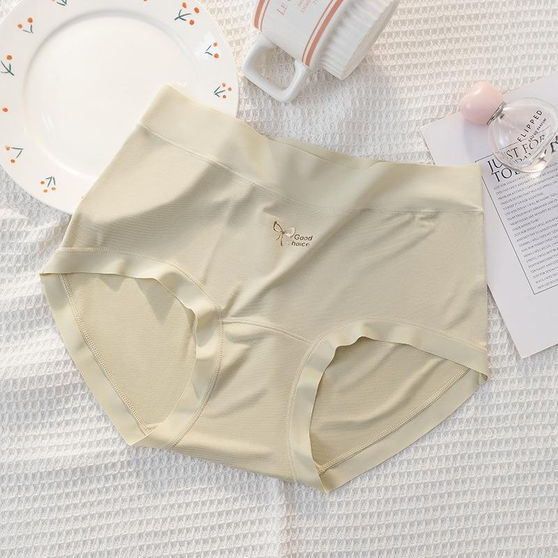 Plus Size Women S Antibacterial Seamless Underwear Mid Waist Long Crotch