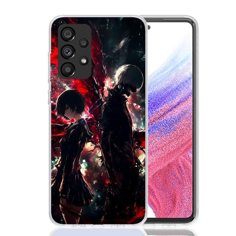 G-Ghoul Tokyo Touka Kirishima Phone Case for Samsung Galaxy A52 A51 A50S A12 A22 A32 A72 A10S A30S A31 A71 Note 20 Ultra 10 Plus
