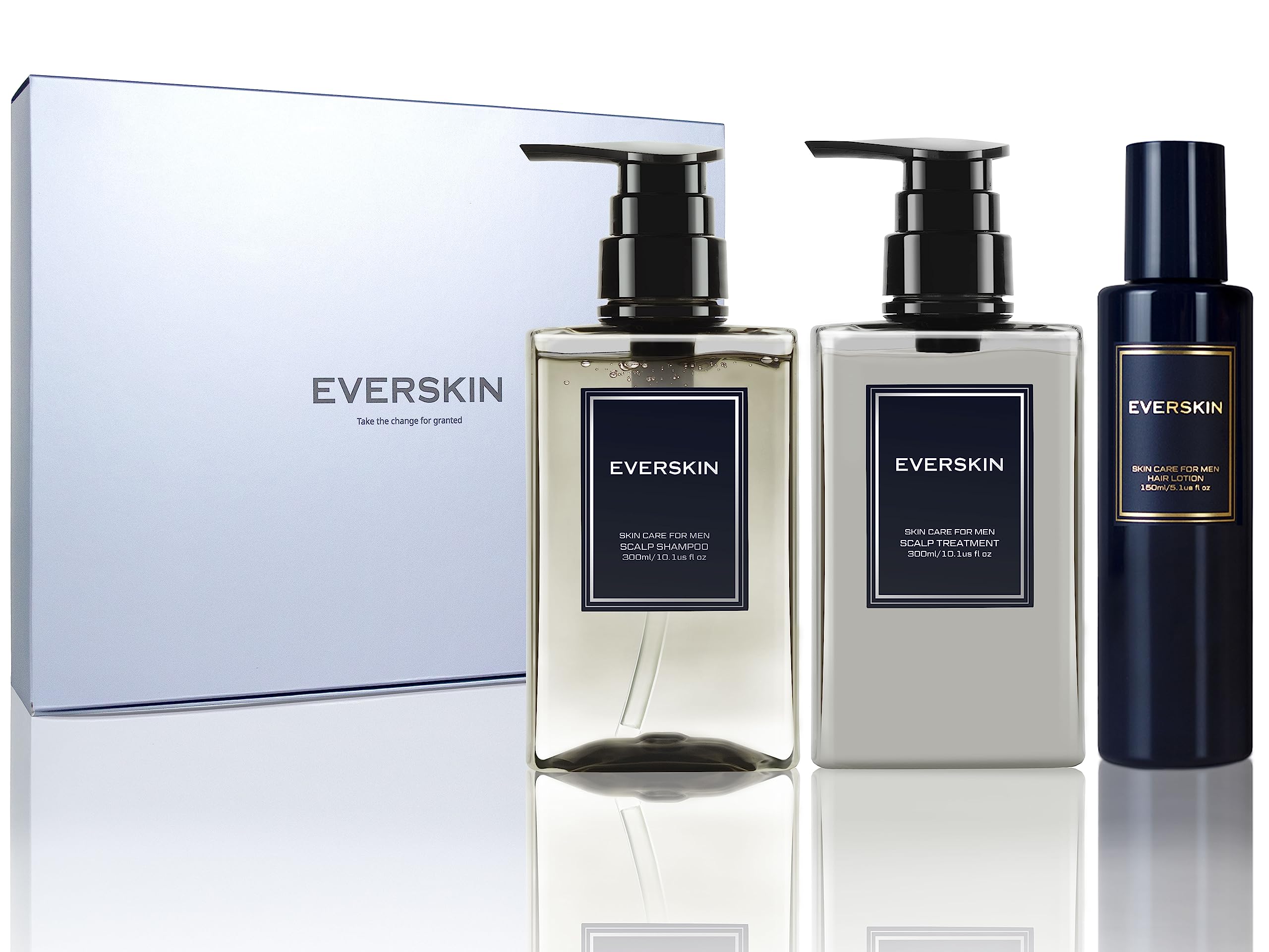 

EVERSKIN Уход за волосами Подарочный набор для Роста кожи головы и волос Идеальный подарок для Обильно пенящийся Уход за кожей головы Кожа головы и волосы Сделано в Набор Шампунь, Кондиционер, Тоник. Мужчины.