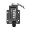 Contatore Meccanico Funzione di Reset Vetro Trasparente Durevole Design a Specchio Strumento di Conteggio Accurato a 5 Cifre