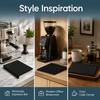 Food Grade Silicone Coffee Tamping Mat Non-Slip Texture Silicone Tamper Mat  Coffee Shop