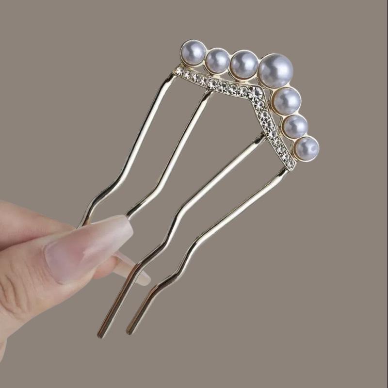 Elegant U-shaped Tassel Hairpin: Versatile Ancient Style Accessory for Updos
