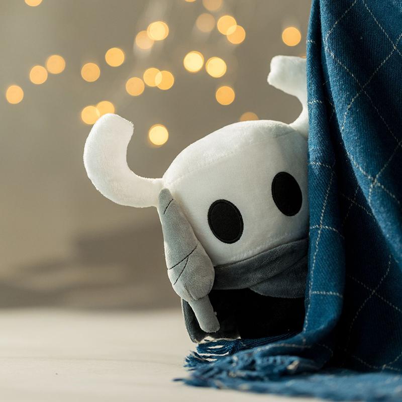 Hollow Knight Plüschtiere Heißes Spiel Truppenmeister Grimm Geist Stofftiere Puppe Brinquedos Kinderspielzeug für Kinder Geburtstagsgeschenk