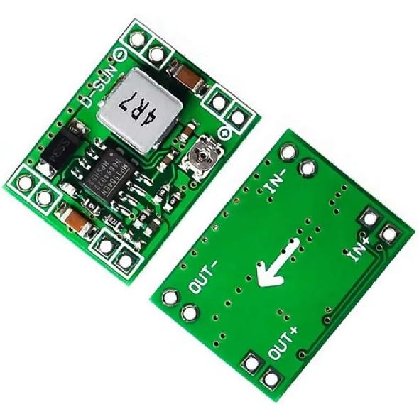 3 Pack Mini MP1584EN DC-DC Buck Converter Adjustable Power Supply Module 24V To 12V 9V 5V 3V